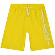 Hugo Boss Boys Swim Short - Yellow
